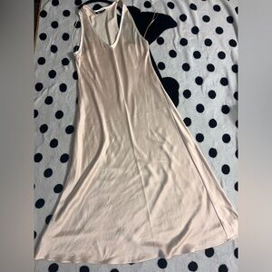 BNWOT ZARA racerback satin effect dress - size XXL